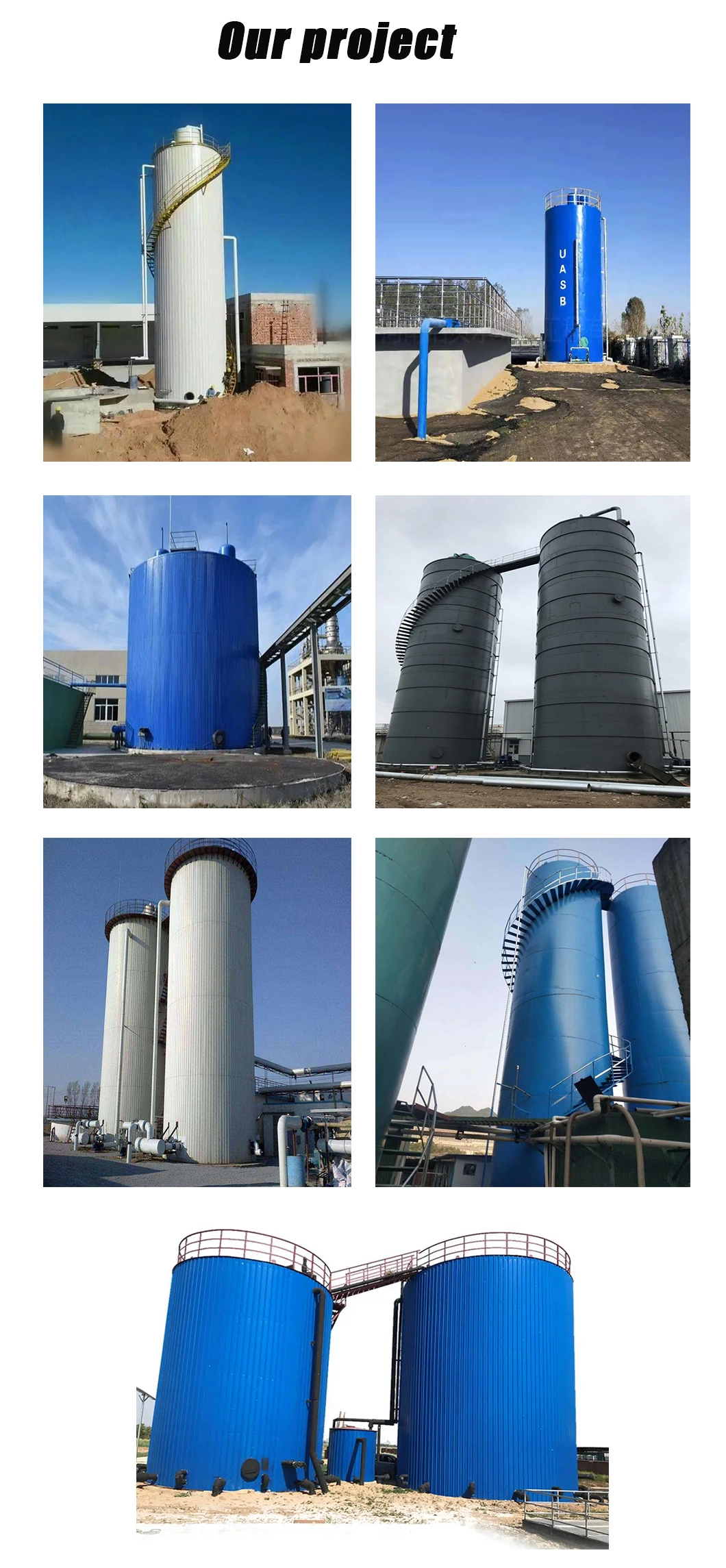 Petrochemical Coking Wastewater Treatment Equipment IC Anaerobic Reactor