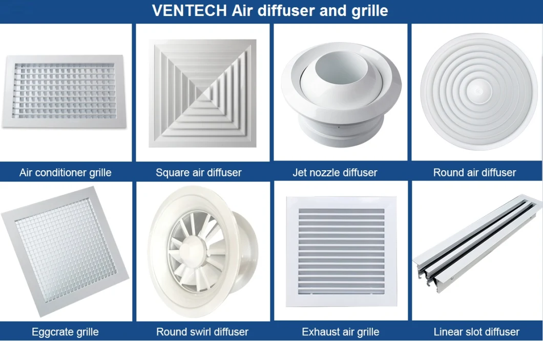Aluminium Ceiling Ventilation Ball Spout HVAC Supply Cooling Jet Air Diffuser