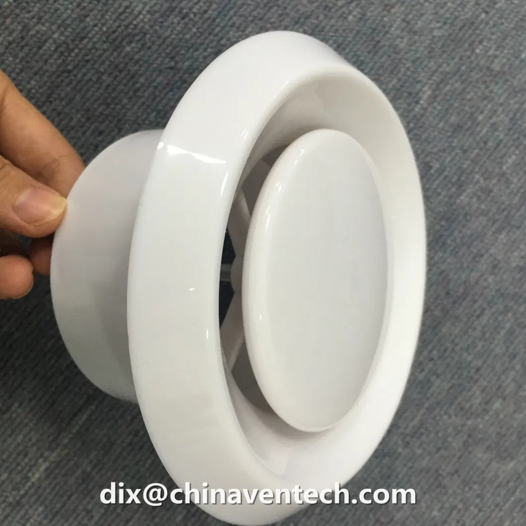 Plastic Ventilation Round Air Ceiling Disc Diffuser