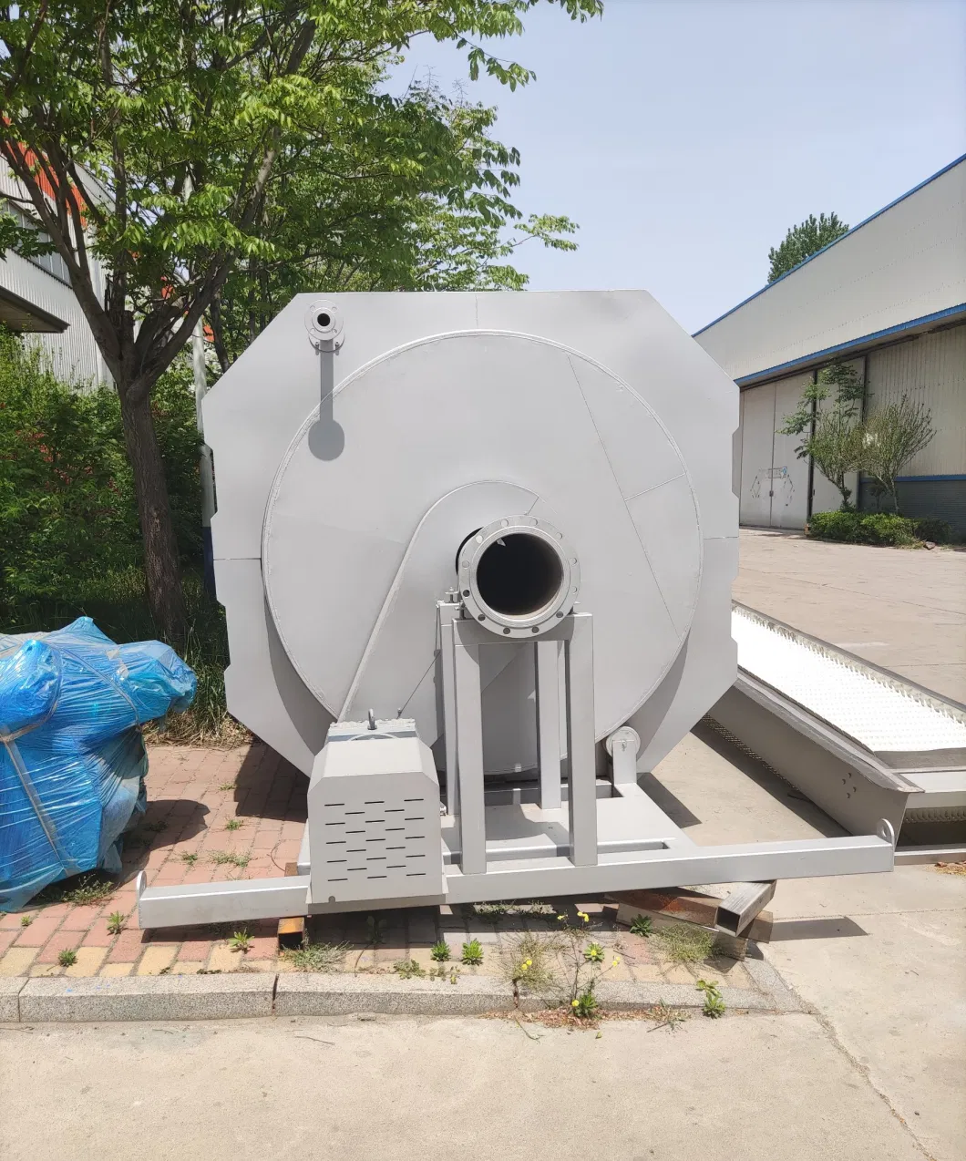 Automatic Aquaculture Wastewater Screen Stainless Steel Disc Filter, Industrial Micro Fine Rotary Drum Filter for Sewage Water Treatment
