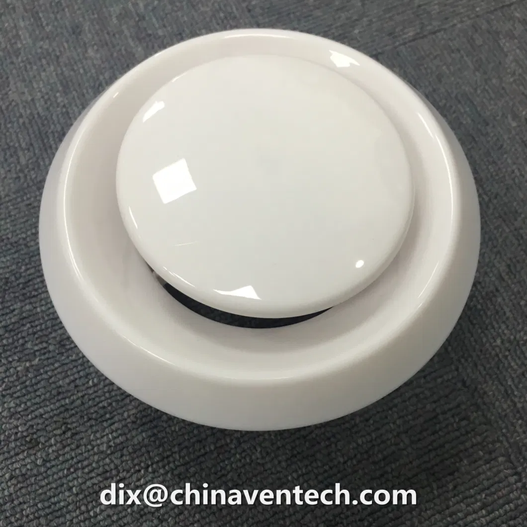 Plastic Ventilation Round Air Ceiling Disc Diffuser