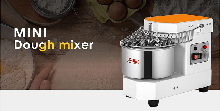 Baking Machine Commercial Table Top Dough Mixer 8L 3kg Mini Spiral Mixer