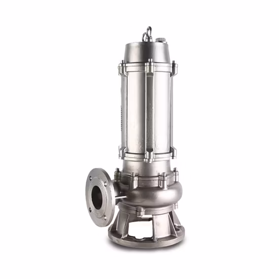 Sludge Submersible Wastewater Pump for Waste Water Treatment