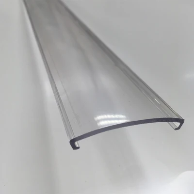 Plastic Clear Tube Cover for LED Strip Diffuser Electric Lamp Cover LED Light PC Cover